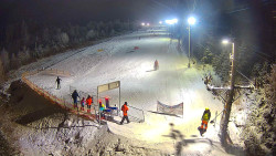 Kamera u nástupu na vlek svah A