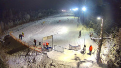 Kamera u nástupu na vlek svah A