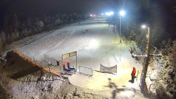 Kamera u nástupu na vlek svah A