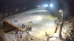 Kamera u nástupu na vlek svah A