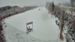 Kamera u nástupu na vlek svah A