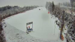 Kamera u nástupu na vlek svah A