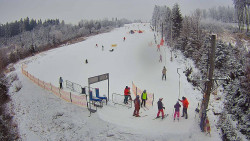 Kamera u nástupu na vlek svah A