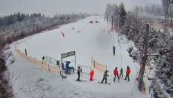 Kamera u nástupu na vlek svah A