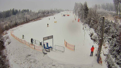 Kamera u nástupu na vlek svah A