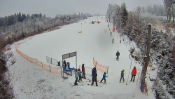 Kamera u nástupu na vlek svah A