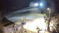 Kamera u nástupu na vlek svah A