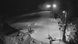 Kamera u nástupu na vlek svah A