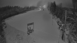 Kamera u nástupu na vlek svah A