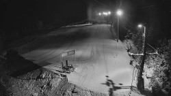 Kamera u nástupu na vlek svah A