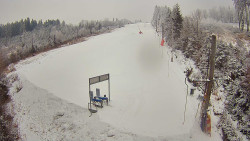 Kamera u nástupu na vlek svah A