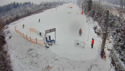 Kamera u nástupu na vlek svah A