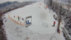 Kamera u nástupu na vlek svah A