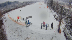 Kamera u nástupu na vlek svah A