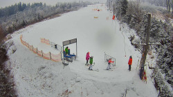 Kamera u nástupu na vlek svah A