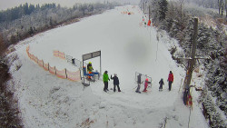 Kamera u nástupu na vlek svah A