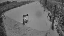 Kamera u nástupu na vlek svah A