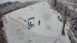 Kamera u nástupu na vlek svah A