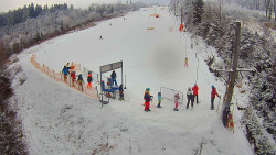 Kamera u nástupu na vlek svah A