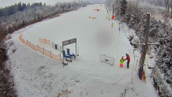 Kamera u nástupu na vlek svah A