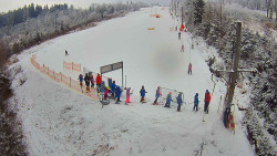 Kamera u nástupu na vlek svah A