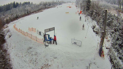 Kamera u nástupu na vlek svah A