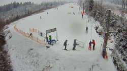 Kamera u nástupu na vlek svah A