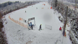 Kamera u nástupu na vlek svah A