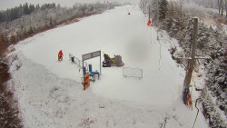 Kamera u nástupu na vlek svah A