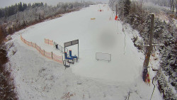 Kamera u nástupu na vlek svah A