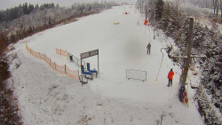 Kamera u nástupu na vlek svah A