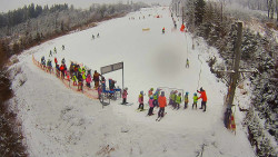 Kamera u nástupu na vlek svah A