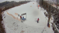 Kamera u nástupu na vlek svah A