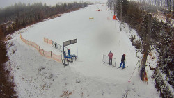 Kamera u nástupu na vlek svah A