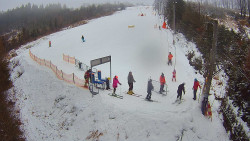 Kamera u nástupu na vlek svah A