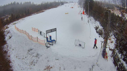 Kamera u nástupu na vlek svah A