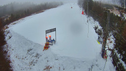 Kamera u nástupu na vlek svah A