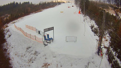 Kamera u nástupu na vlek svah A