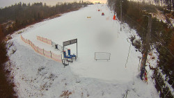 Kamera u nástupu na vlek svah A