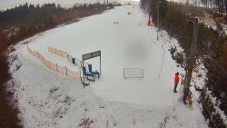 Kamera u nástupu na vlek svah A