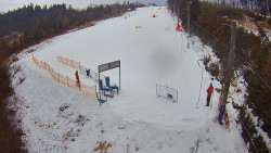 Kamera u nástupu na vlek svah A