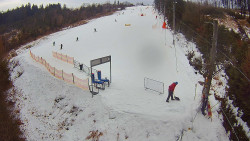 Kamera u nástupu na vlek svah A
