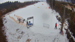 Kamera u nástupu na vlek svah A