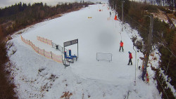 Kamera u nástupu na vlek svah A