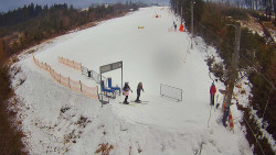 Kamera u nástupu na vlek svah A