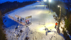 Kamera u nástupu na vlek svah A