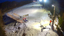 Kamera u nástupu na vlek svah A