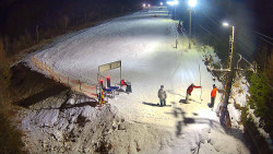 Kamera u nástupu na vlek svah A