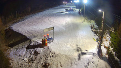 Kamera u nástupu na vlek svah A