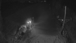 Kamera u nástupu na vlek svah A